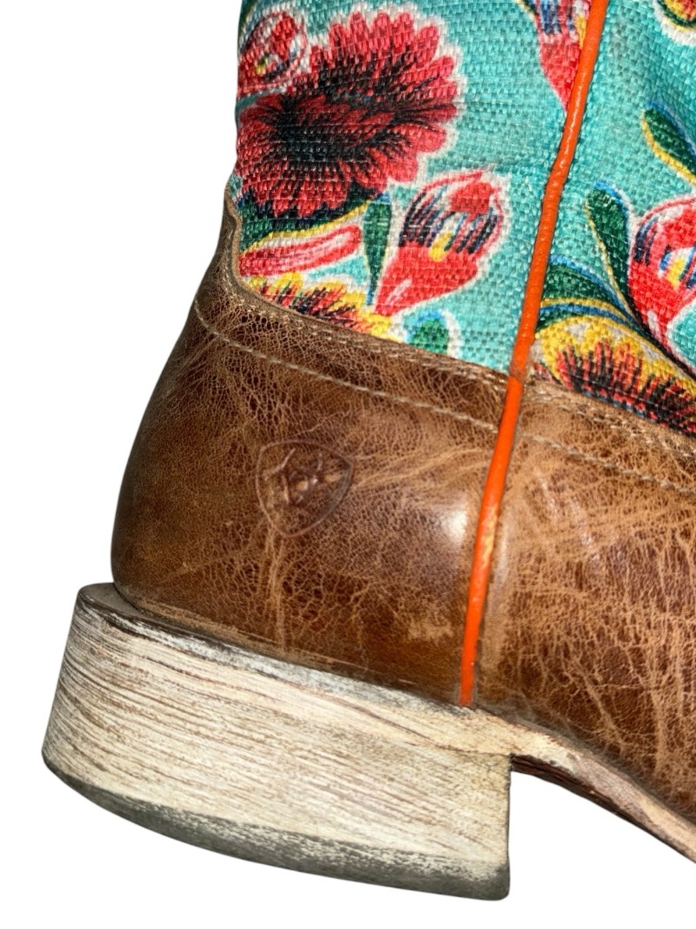Ariat Circuit Women's Floral Champion Boot Size 8.5 - Picture 9 of 10